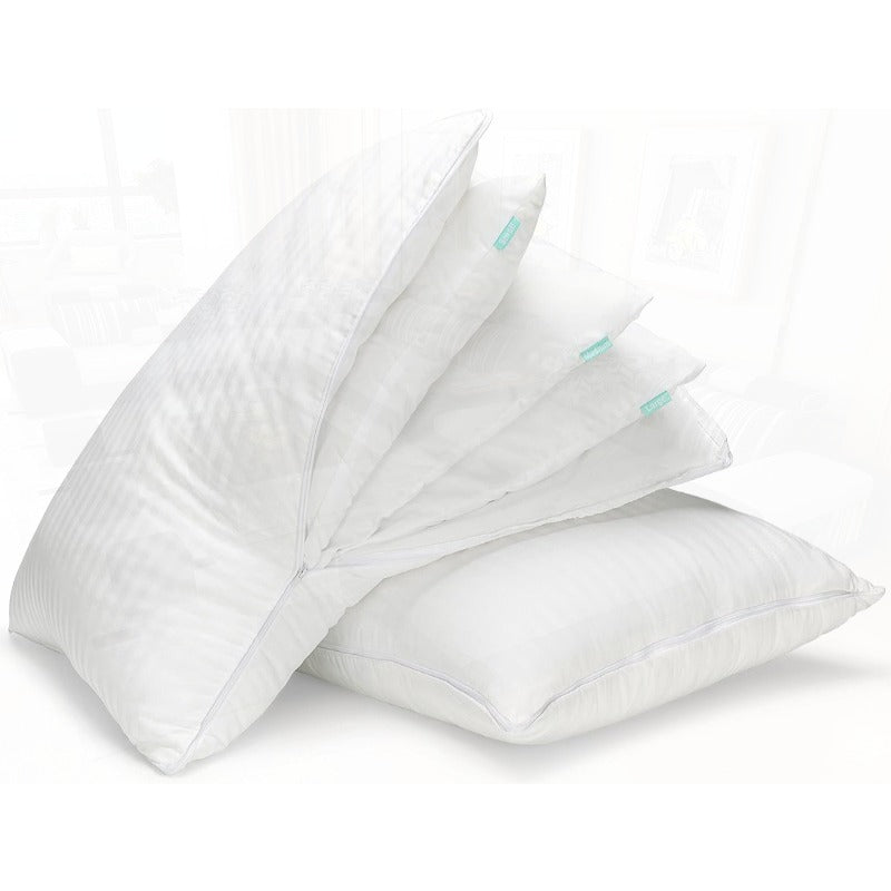 Adjustable Layer Pillows for Sleeping Set of 2 Cooling Luxury Pillows for Back Stoh or Side Sleepers Standard