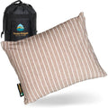 Latex Foam Adventure Pillow - Compressible, Adjustable, Camping, Roadtrip, Airplane, Travel, Camping Essential