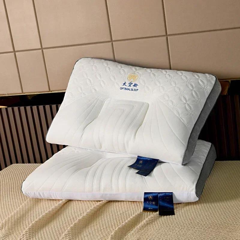 Cloud Low Pillow Thailand Latex Flex Support Adaptable Back Sleeper for Office Lunch Break\u002FTravel Portable Comfort Specialist, Posture Correction, Travel Pillow, Ergonomic Design, Lightweight Pillow, Hand Wash Only, Latex Material, Supportive Cushion