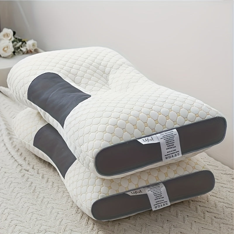 Cervical Pillow, with Cotton for Cervical And Spinal Support, Directional Orthopedic Massage Pillow