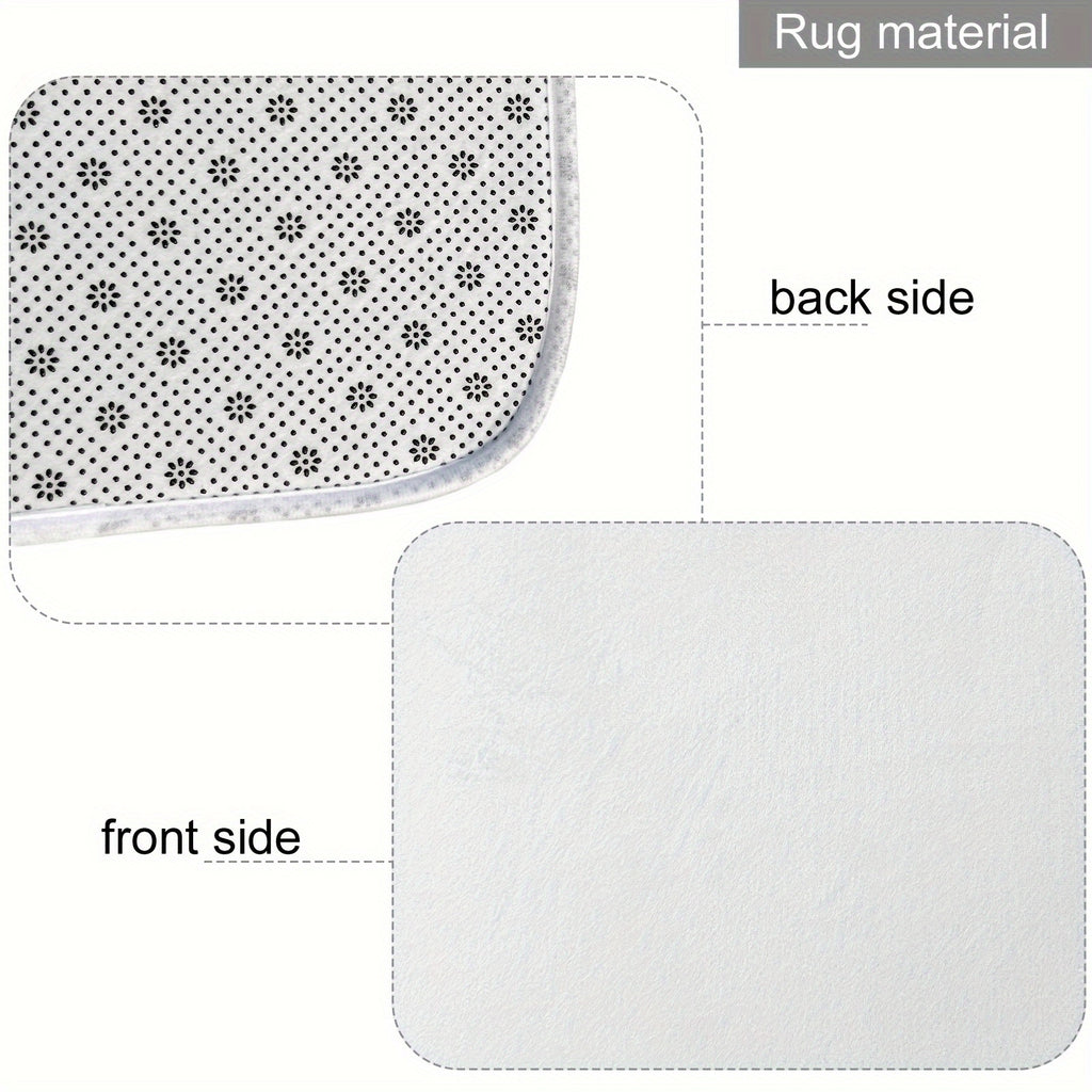 1\u002F4pcs - Beach Shower Curtain Set, Dreamy Waves Beach Flowers Starfish Shells Ocean Waterproof Shower Curtain With 12 Hooks, Non-slip Bathroom Floor Mat, Toilet U-shaped Mat, Cover Mat, Shower Decoration Accessories