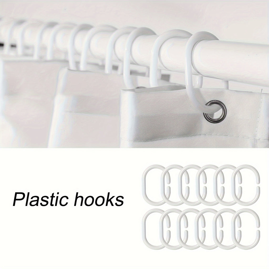 1\u002F4pcs - Beach Shower Curtain Set, Dreamy Waves Beach Flowers Starfish Shells Ocean Waterproof Shower Curtain With 12 Hooks, Non-slip Bathroom Floor Mat, Toilet U-shaped Mat, Cover Mat, Shower Decoration Accessories