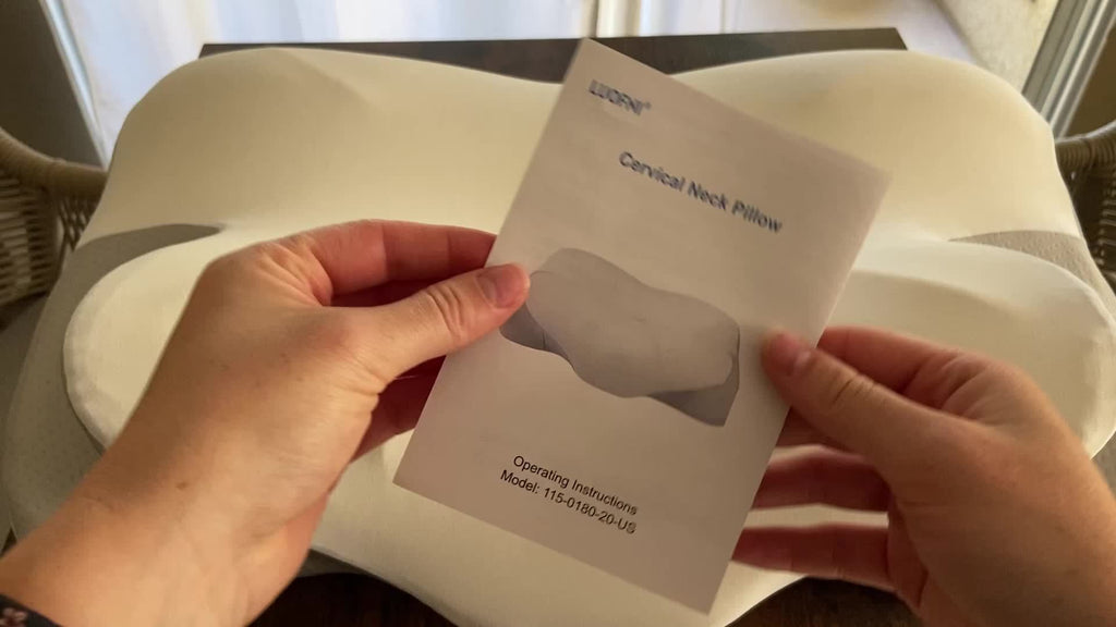 1pc Butterfly Shape Pillow - Ergonomic Cervical Support, Slow Rebound, Sleep Relaxation Neck Pillow, Neck Support Pillow, Back And Side Sleeper Bedding - Machine Washable Pillowcase, Gift For Elders And Parent