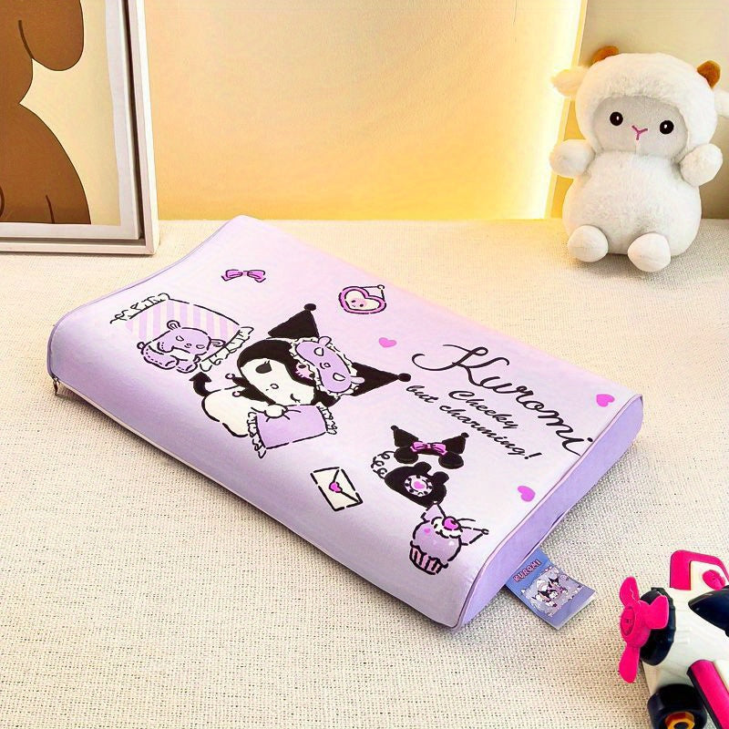 A Detachable And Washable Latex Pillow Designed for Cervical Vertebrae, Suitable for All Four Seasons.