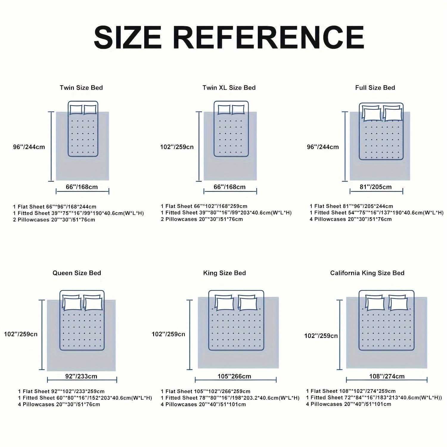 LBRO2M 4\u002F6pcs Bamboo Bed Sheets Set, Luxury Silky Breathable Sheet Set, Ultra Soft Sheet for Hot Sleepers, 16\