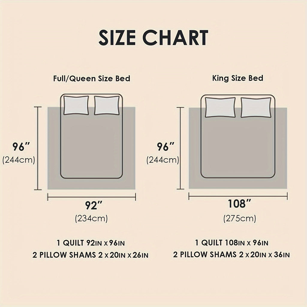 EVERGRACE Quilt Set Queen King Size 3pcs, Ultra Soft Pick Stitch Matelasse Coverlet Oversized Bedspread, Lightweight Quilted Bedding Set For All Season, With 2 Matching Shams