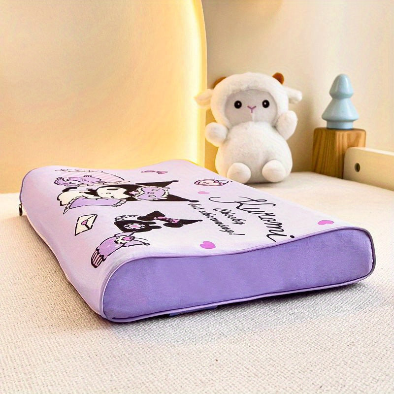 A Detachable And Washable Latex Pillow Designed for Cervical Vertebrae, Suitable for All Four Seasons.