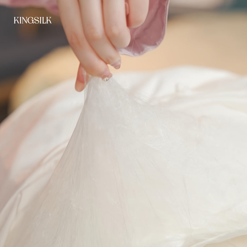 KING SILK, Mulberry Silk Quilt KING SILK 100% Mulberry Silk Quilt | Super Soft, Warm In Winter And Cool In Summer, Breathable And Close Fitting, Luxury Large Size