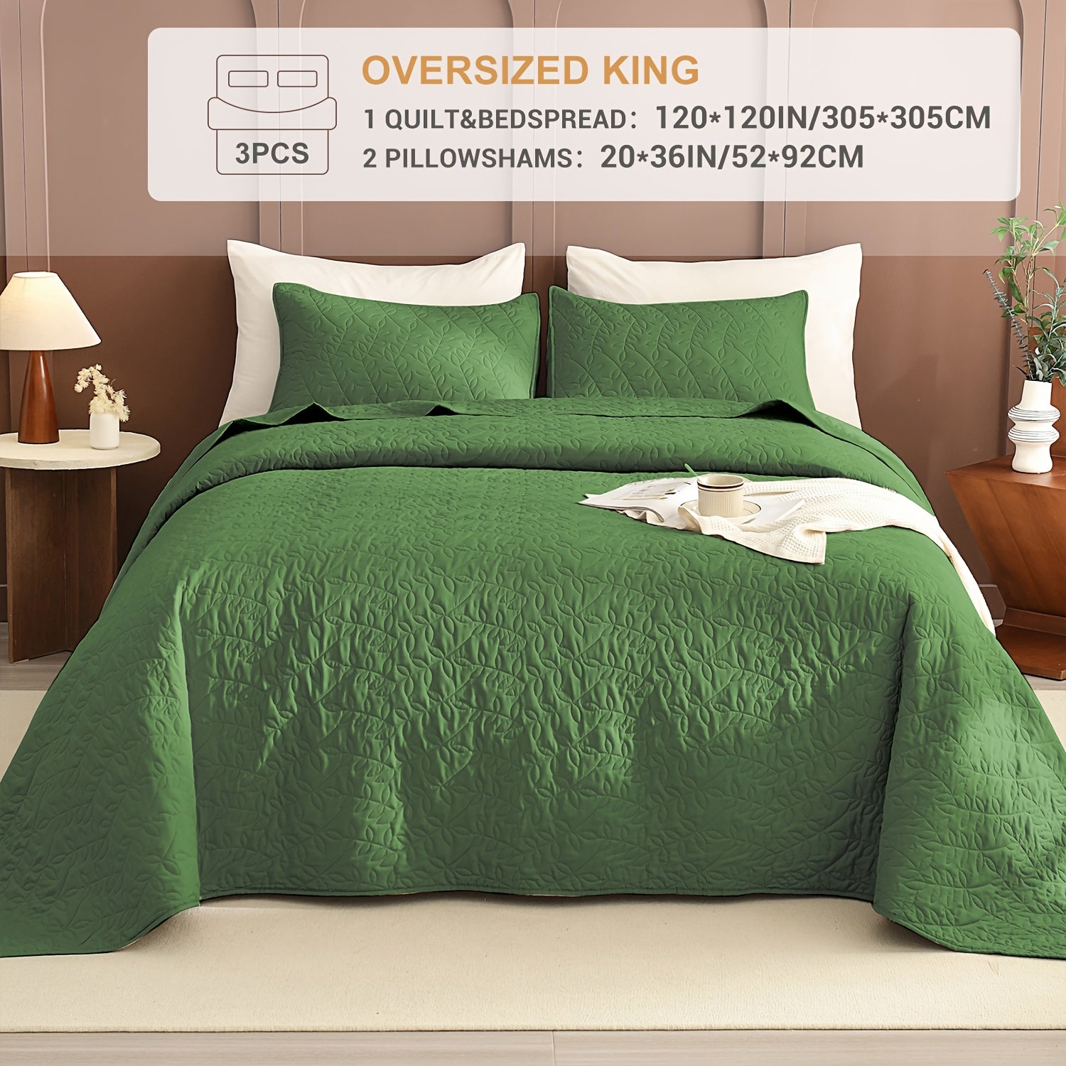 Lightweight Soft Extra Large Thin Quilt Set 3pcs, Minimalist Aesthetic Style, Ultra-Soft Comfortable Lightweight Bedding for All Seasons