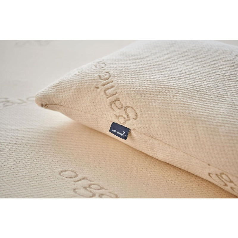 Latex Pillow - Adjustable Fill for Spinal Support & Neck Relief, Orthopedic Bed Pillow with Breathable Natural Latex, Machine Washable, Medium-Soft Firmness, Back & Cervical Alignment, Luxury Comfort for Sleeping & Posture Correction, Ideal for Neck & Spi