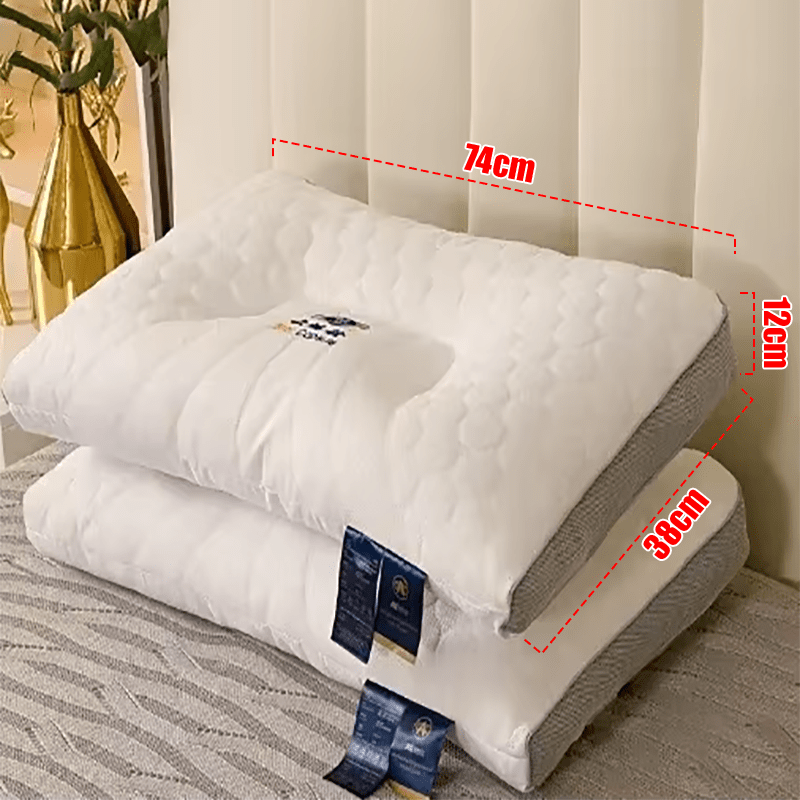 Cloud Low Pillow Thailand Latex Flex Support Adaptable Back Sleeper for Office Lunch Break\u002FTravel Portable Comfort Specialist, Posture Correction, Travel Pillow, Ergonomic Design, Lightweight Pillow, Hand Wash Only, Latex Material, Supportive Cushion